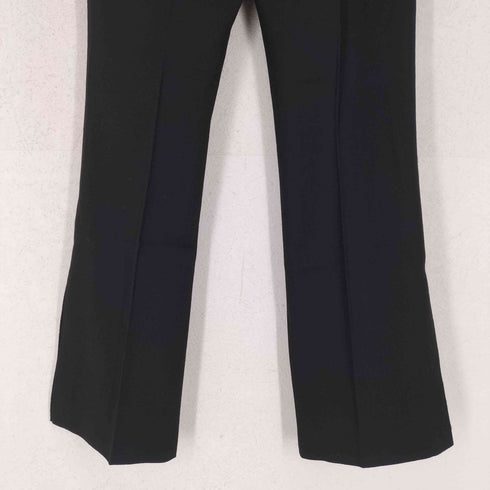 ドルチェアンドガッバーナ DOLCE&GABBANA MADE IN ITALY ノータックスリットウールスラックスパンツ レディース 24/38