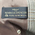 マークスアンドスペンサー MARKS&SPENCER 英国製 PURE NEW WOOL チェック ダブルブレスト テーラードジャケット レディース UK:16
