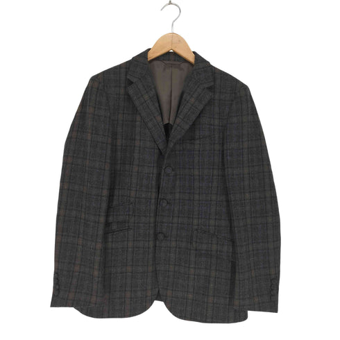 マッキントッシュフィロソフィー MACKINTOSH PHILOSOPHY ウールチェックテーラードジャケット メンズ 38R