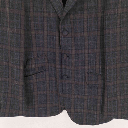 マッキントッシュフィロソフィー MACKINTOSH PHILOSOPHY ウールチェックテーラードジャケット メンズ 38R