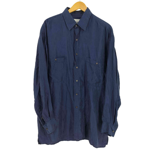 STOCK OPTIONS シルク100% サテンシャツ レディース JPN:XL