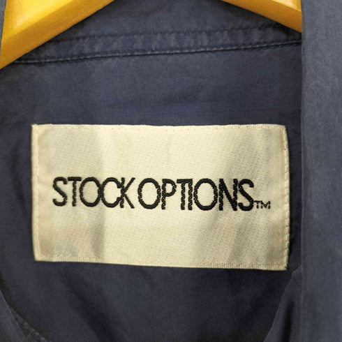 STOCK OPTIONS シルク100% サテンシャツ レディース JPN:XL
