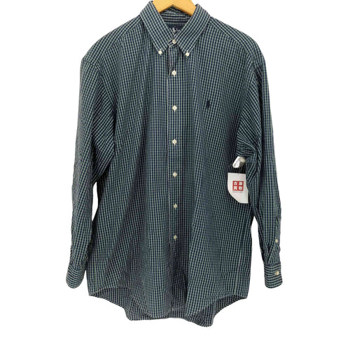 ラルフローレン RALPH LAUREN 90S YARMOUTH BD チェックシャツ メンズ 41-84
