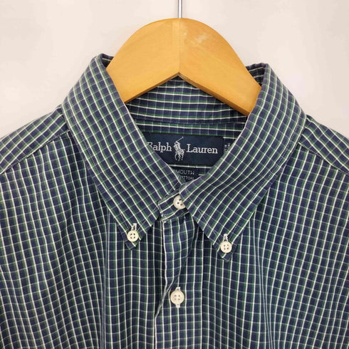 ラルフローレン RALPH LAUREN 90S YARMOUTH BD チェックシャツ メンズ 41-84