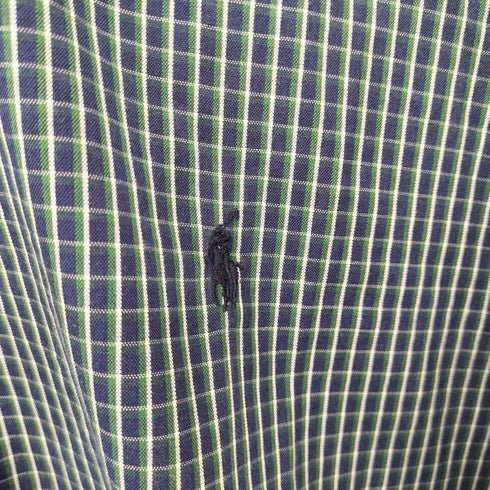 ラルフローレン RALPH LAUREN 90S YARMOUTH BD チェックシャツ メンズ 41-84