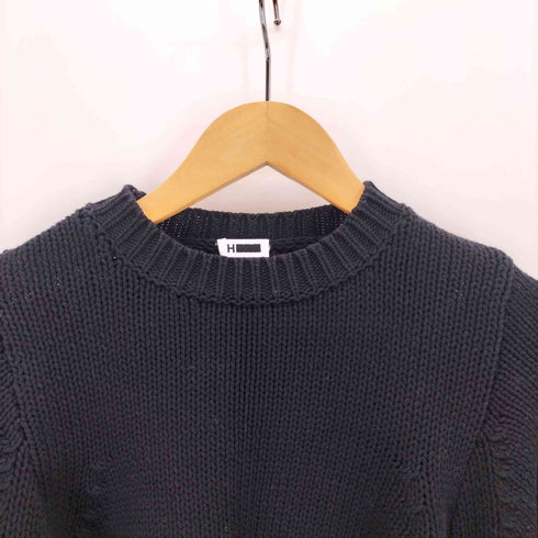 エイチビューティーアンドユースユナイテッドアローズ H BEAUTY & YOUTH UNITED ARROWS 3GAUGE COTTON NYLON KNIT PULLOVER レディース