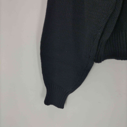 エイチビューティーアンドユースユナイテッドアローズ H BEAUTY & YOUTH UNITED ARROWS 3GAUGE COTTON NYLON KNIT PULLOVER レディース