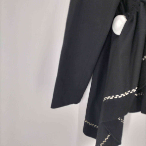 コムデギャルソン COMME des GARCONS ウール刺子ステッチ変形ジャケット レディース
