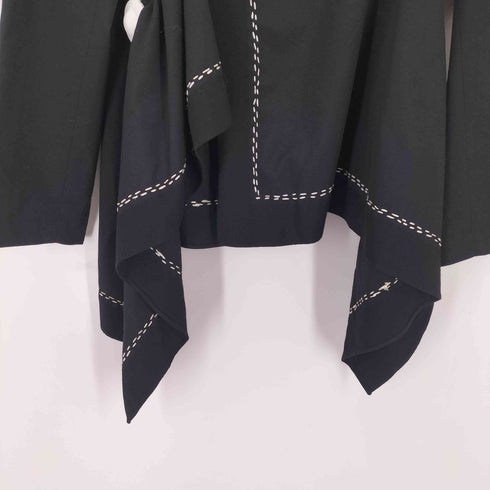 コムデギャルソン COMME des GARCONS ウール刺子ステッチ変形ジャケット レディース