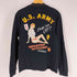 アヴィレックス AVIREX クルーネック LS ピンナップガール ロング Tシャツ メンズ JPN:M
