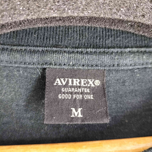 アヴィレックス AVIREX クルーネック LS ピンナップガール ロング Tシャツ メンズ JPN:M