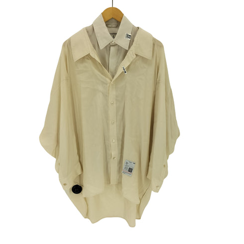 メゾンミハラヤスヒロ Maison MIHARA YASUHIRO レイヤード シャツ メンズ 40