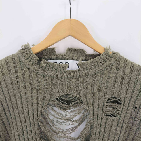 OPEN YY DAMAGED HEART PULLOVER レディース 001