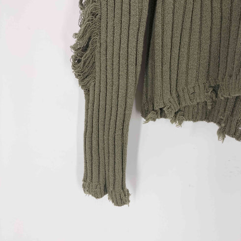 OPEN YY DAMAGED HEART PULLOVER レディース 001