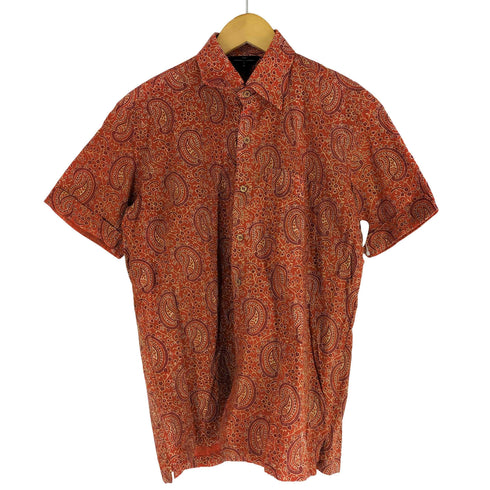 THE BOMBAY STORE ペイズリー柄S/S シャツ メンズ import:S