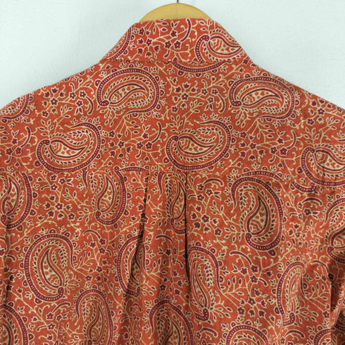 THE BOMBAY STORE ペイズリー柄S/S シャツ メンズ import:S