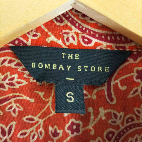 THE BOMBAY STORE ペイズリー柄S/S シャツ メンズ import:S