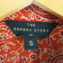THE BOMBAY STORE ペイズリー柄S/S シャツ メンズ import:S