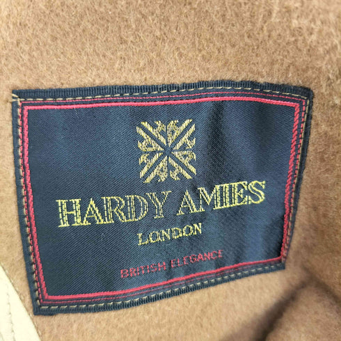 HARDY AMIES / BESPOKE TAILOR カシミヤ100 ステンカラーコート メンズ