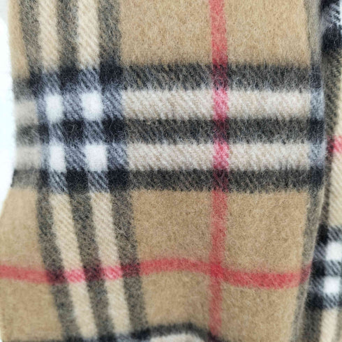 バーバリーズ BURBERRYS カシミヤ100 ノバチェック マフラー レディース