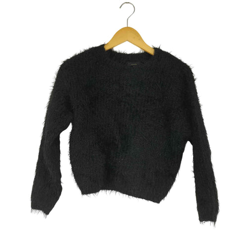 リエンダ rienda Lame Mall Shaggy Knit TOP レディース