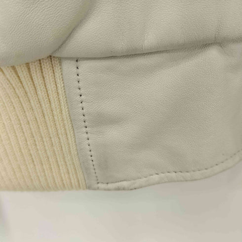 アディダスオリジナルス adidas Originals 00S 06年製 ラムレザーステンカラーマルチポケットジャケット メンズ import:S