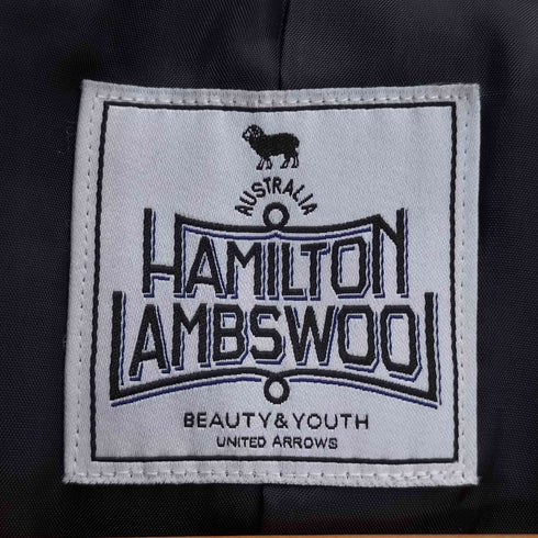 ビューティーアンドユースユナイテッドアローズ BEAUTY & YOUTH UNITED ARROWS HAMILTON WOOL MIX メルトンロングPコート レディース JPN:M