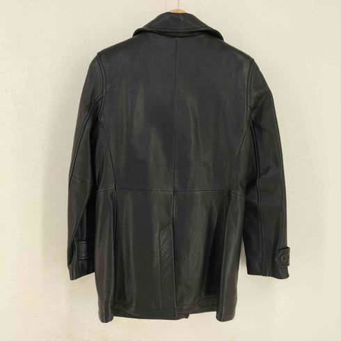 ギャップ Gap レザー ダブルトレンチコート 本革 レディース JPN:XS