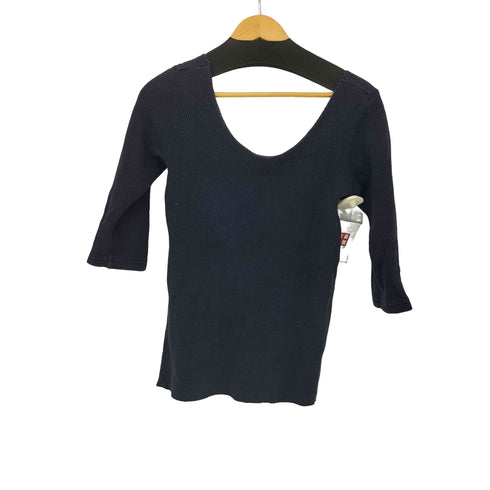 ロクビューティーアンドユースユナイテッドアローズ 6 BEAUTY & YOUTH UNITED ARROWS BIG THERMAL U-NECK レディース