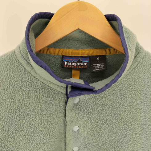 パタゴニア patagonia 90S メキシコ製 SYNCHILLA シンチラ スナップ Tシャツ フリース プルオーバー メンズ import:S