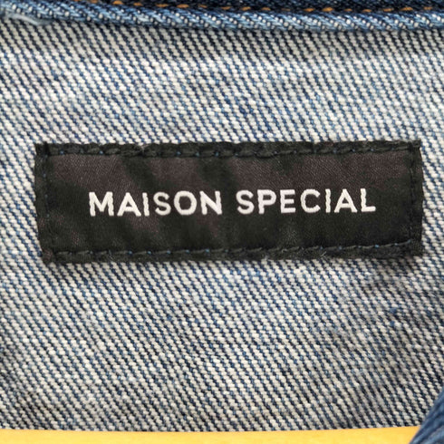 メゾンスペシャル MAISON SPECIAL Denim Jumpsuit レディース 38