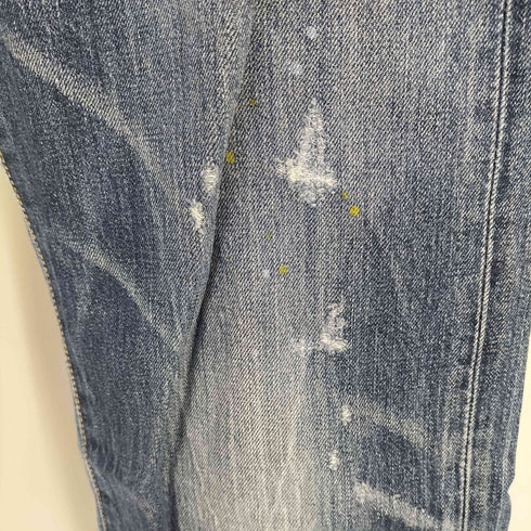 リーバイス Levis フィリピン製 ボタン裏359 501 ボタンフライ ダメージストレートデニム メンズ w34l32