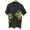 ヘインズ Hanes USA製 シングルステッチ カエルプリント クルーネックTシャツ 爬虫類 メンズ import:M