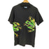 ヘインズ Hanes USA製 シングルステッチ カエルプリント クルーネックTシャツ 爬虫類 メンズ import:M
