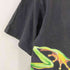 ヘインズ Hanes USA製 シングルステッチ カエルプリント クルーネックTシャツ 爬虫類 メンズ import:M