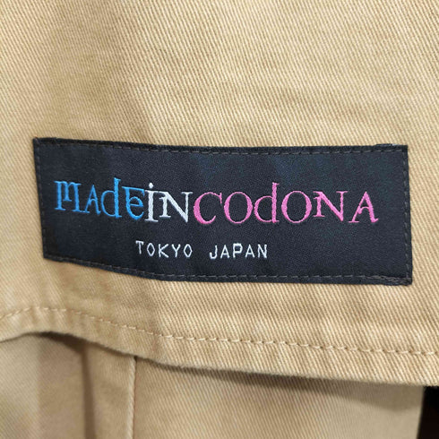 codona de moda NHPN ライダース ドッキング ダブルプレスト チェスターコート レディース