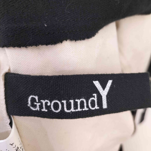 グラウンドワイ Ground Y ジップアップレイヤード ケープマントコート ポンチョ メンズ JPN:3