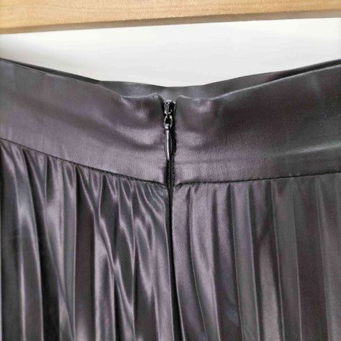 ザラ ZARA フェイクレザーロングプリーツスカート レディース JPN:XS