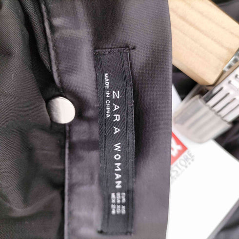 ザラ ZARA フェイクレザーロングプリーツスカート レディース JPN:XS