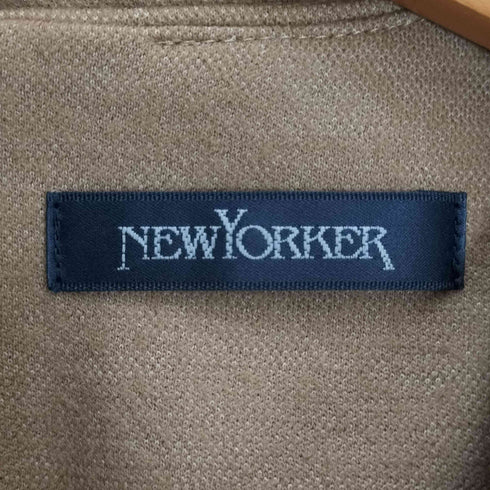 ニューヨーカー NEWYORKER Vネック ウールポリ ノースリーブワンピース レディース 15