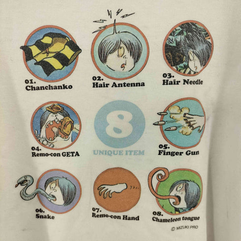 プリントスター printstar キャラクタープリント クルーネックTシャツ JAPANESE ANIME メンズ JPN:M