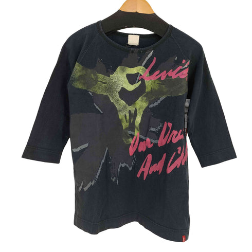 リーバイス Levis 00s RED LOOP 片面プリント 七分袖 ラグランTシャツ メンズ 9