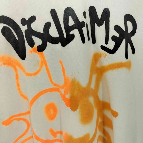 DISCLAIMER 両面プリント L/S プルオーバー パーカー メンズ