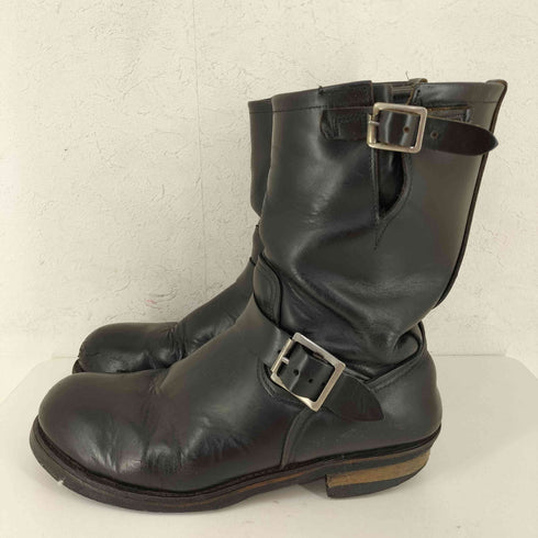 レッドウィング RED WING MADE IN USA 茶芯 レザー エンジニアブーツ ANSI Z41 PT91 メンズ