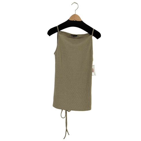 ザラ ZARA SOFT PIQUÉ VEST レディース JPN:S