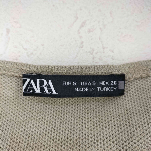ザラ ZARA SOFT PIQUÉ VEST レディース JPN:S