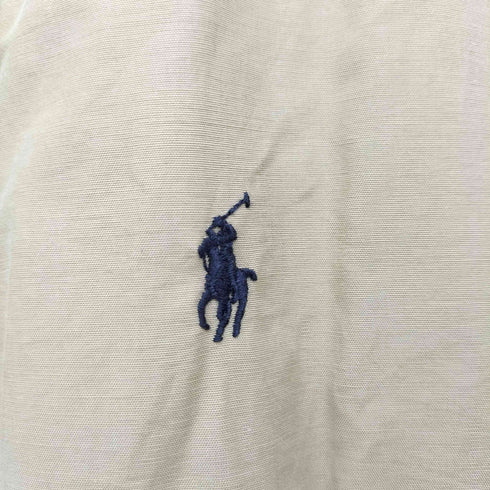 ポロバイラルフローレン Polo by RALPH LAUREN 90-00S ポニー刺繍 裏地フリース ナイロン混 比翼 ブルゾン ジャケット メンズ import:S