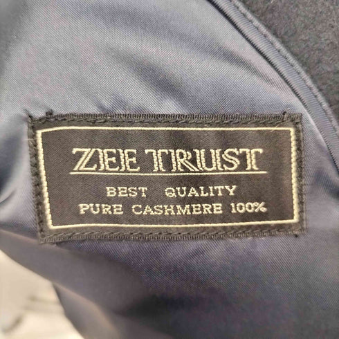 ZEE TRUST カシミヤステンカラーコート メンズ A6