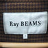 レイビームス Ray BEAMS チェック 4ボタン ダブル チェスターコート レディース 1