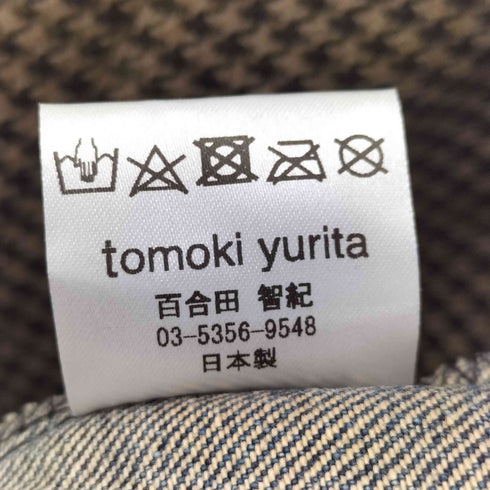 tomoki yurita リメイク デニムドッキング テーラードジャケット メンズ